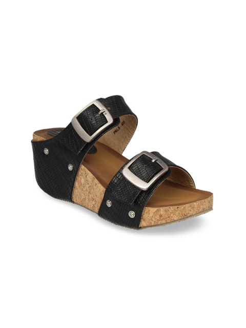 

pelle albero Women Black Solid Heels