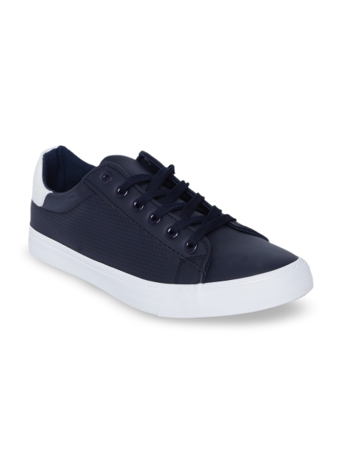 

U.S. Polo Assn. Men Navy Blue Perforated Sneakers