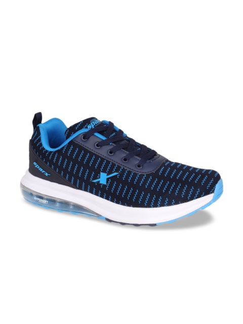 Sparx Men Navy Blue Mesh Running Shoes SXY04320GNBRB000126