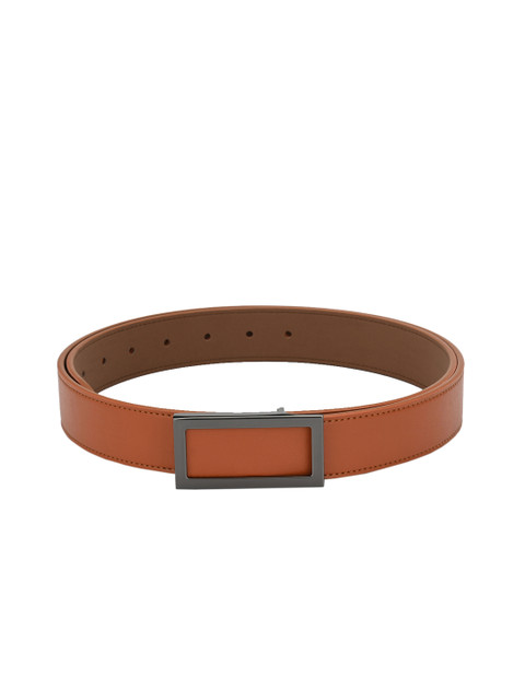 

Calvadoss Men Tan Brown Solid Belt