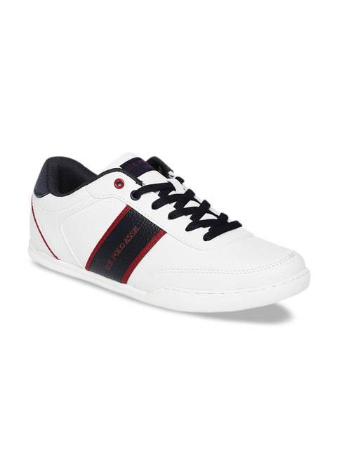 

U.S. Polo Assn. Men Off-White Sneakers