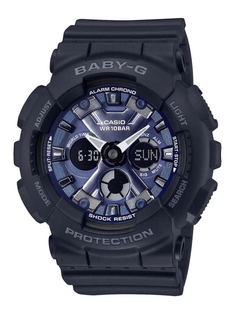 

Casio Baby-G Women Blue Analogue and Digital watch BX178 BA-130-1A2DR