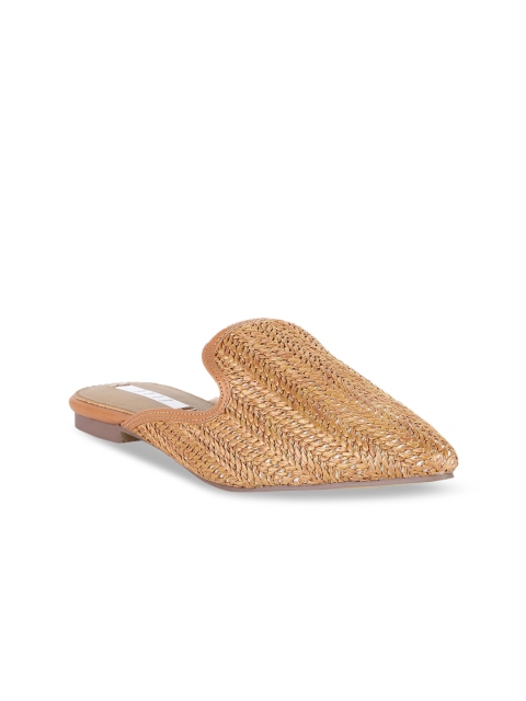 

ELLE Women Camel Brown Solid Mules