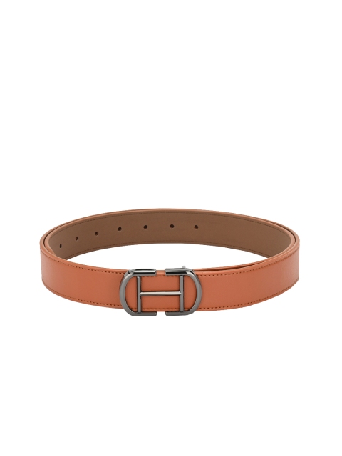 

Calvadoss Men Tan Brown Solid Belt