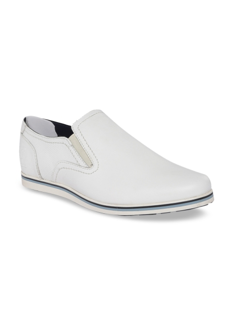 

U.S. Polo Assn. Men Off-White Slip-On Suede Sneakers