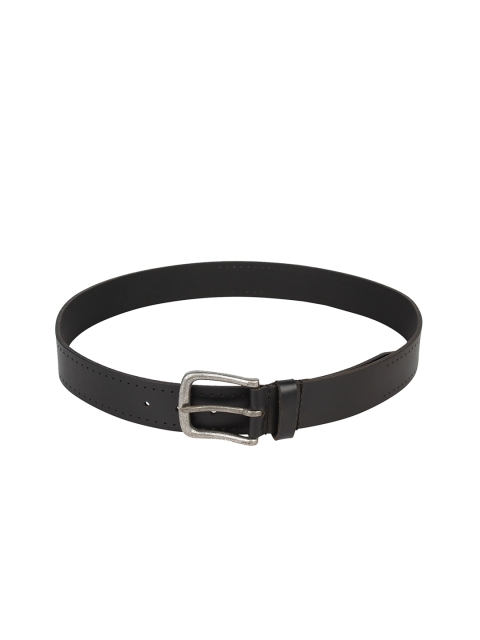 

Paradigm Design Lab Men Black Solid Leather Belt