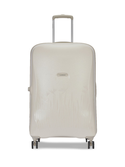 

Caprese Unisex Beige Solid PARISIAN Hard-Sided Large Trolley Suitcase