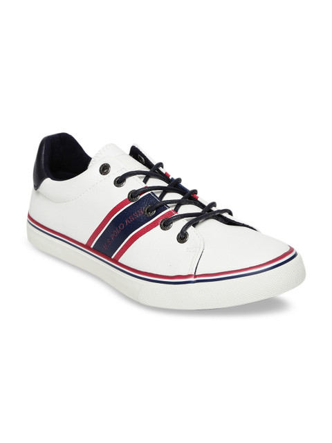 

U.S. Polo Assn. Men Off-White Sneakers