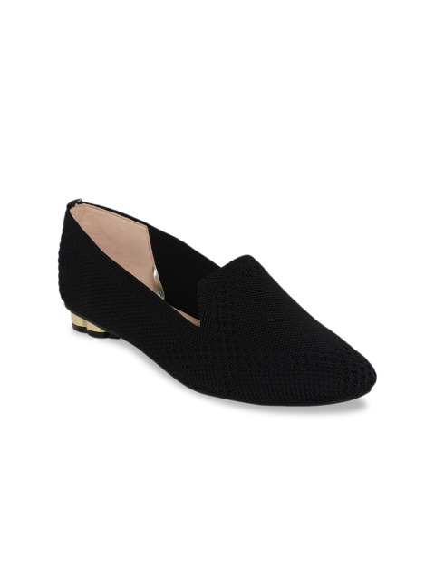 

ELLE Women Black Solid Ballerinas
