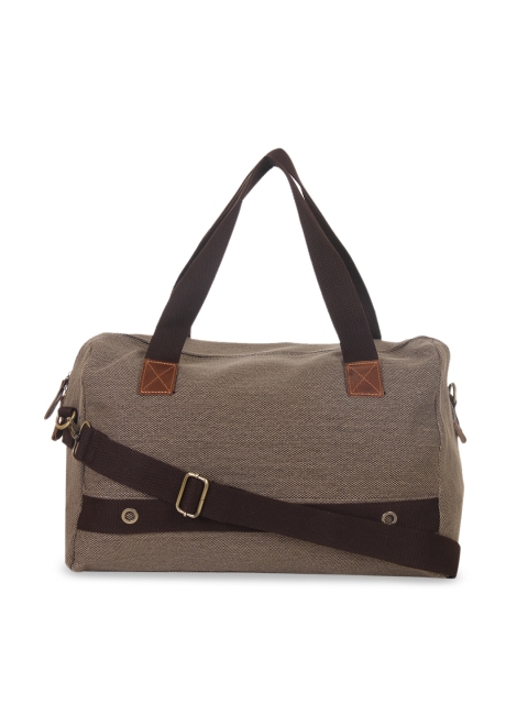 red pout Brown Solid Handheld Bag