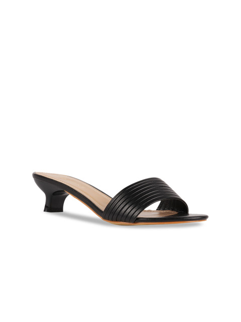 

Addons Women Black Solid Heels