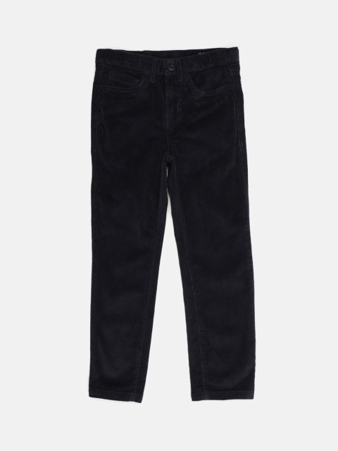 

Allen Solly Junior Boys Navy Blue Regular Fit Solid Regular Trousers