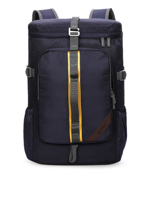 

AirCase Unisex Blue Solid Backpack