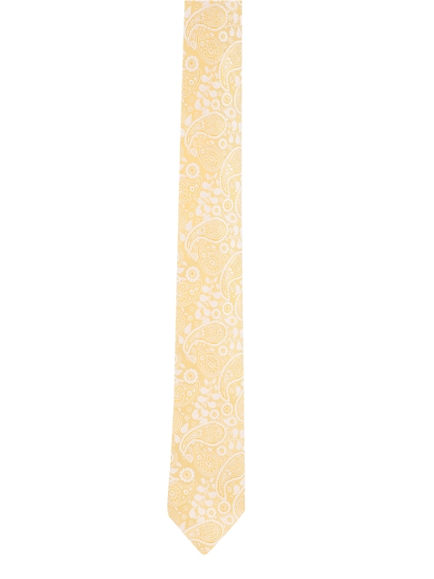

Van Heusen Yellow Printed Tie
