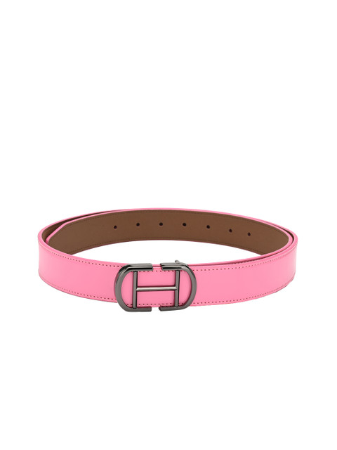 

Calvadoss Women Pink Solid Belt