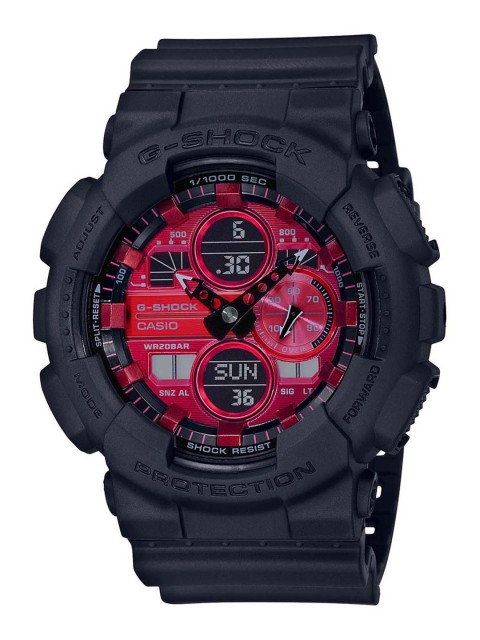 

Casio G-Shock Men Red Analogue and Digital watch G1002 GA-140AR-1ADR