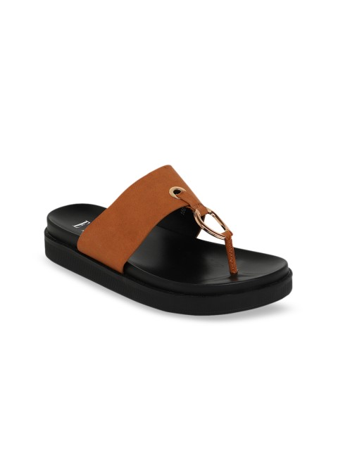 

ELLE Women Brown Solid Heels