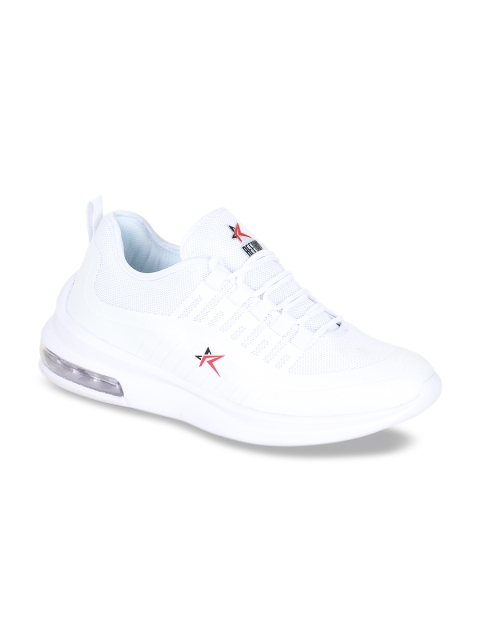 

REFOAM Men White Flyknit Lightweight Sneakers