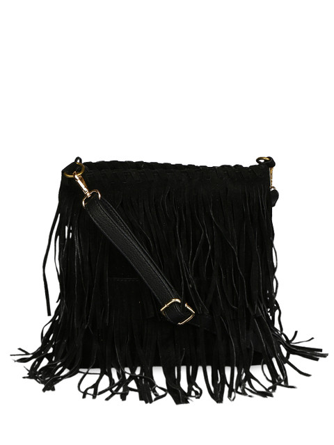 

red pout Black Solid Sling Bag