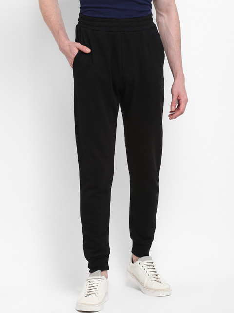 

Hummel Brino Men Black Solid Joggers