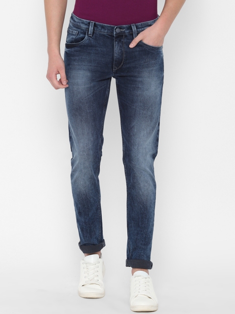 

Allen Solly Sport Men Blue Skinny Fit Mid-Rise Clean Look Stretchable Jeans