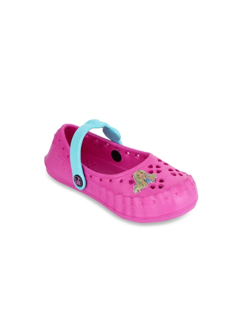 

Barbie Girls Pink Self Design Clogs