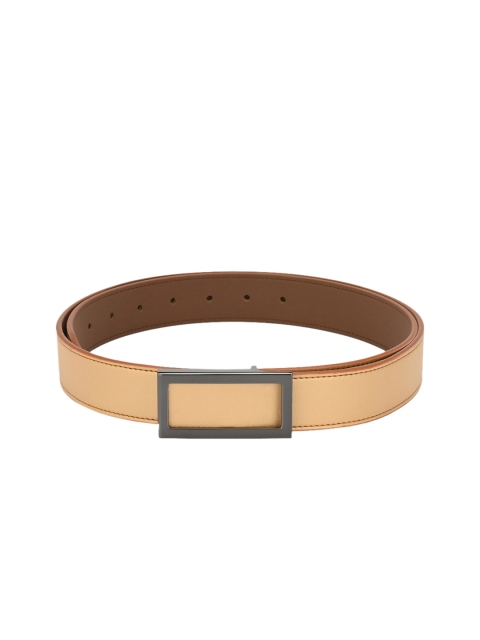 

Calvadoss Women Peach-Coloured Solid Belt