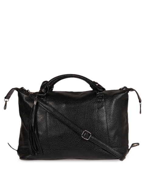 

red pout Black Solid Handheld Bag