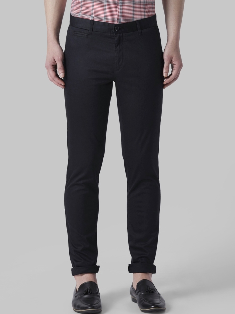 

Park Avenue Men Blue Regular Fit Solid Regular Trousers