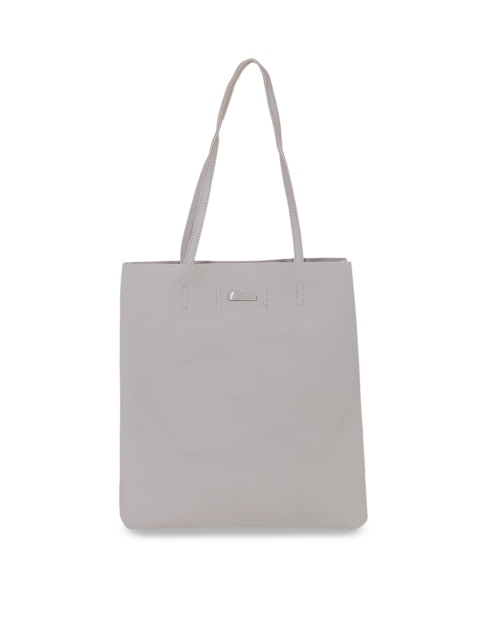 

red pout Grey Solid Tote Bag