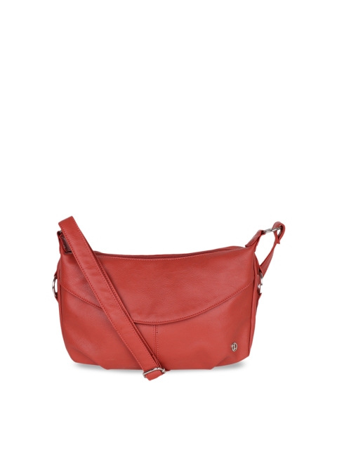 

OsaiZ Rust Red Solid Sling Bag