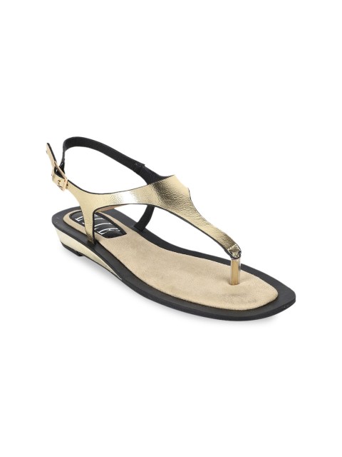 

ELLE Women Beige Solid Open Toe Flats