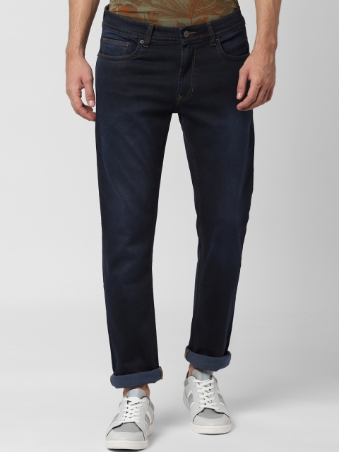 

Peter England Casuals Men Blue Slim Fit Mid-Rise Clean Look Stretchable Jeans