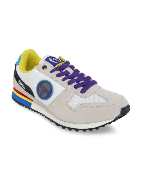 

Sergio Tacchini Men White Printed Sneakers