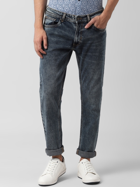 

Peter England Casuals Men Blue Slim Fit Mid-Rise Clean Look Stretchable Jeans