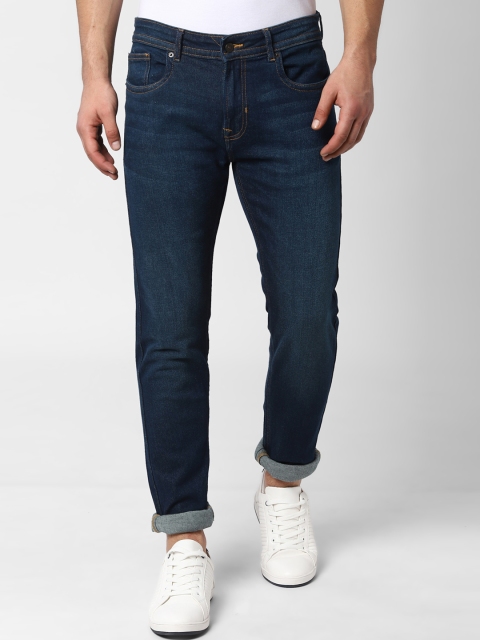 

Peter England Casuals Men Blue Slim Fit Mid-Rise Clean Look Stretchable Jeans