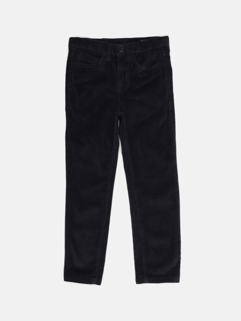 

Allen Solly Junior Boys Navy Blue Regular Fit Solid Regular Trousers