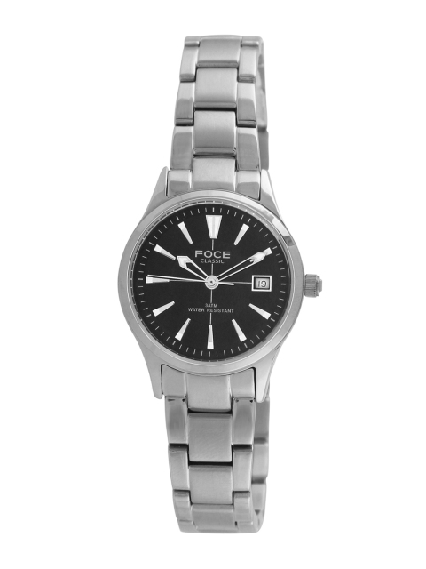 

FOCE Women Black Analogue Watch FWW725STN