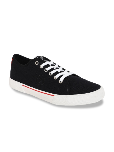 

Sergio Tacchini Men Black Solid Sneakers