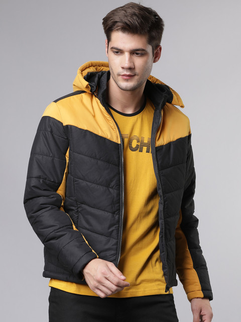 

Ecko Unltd Men Black Colourblocked Padded Jacket
