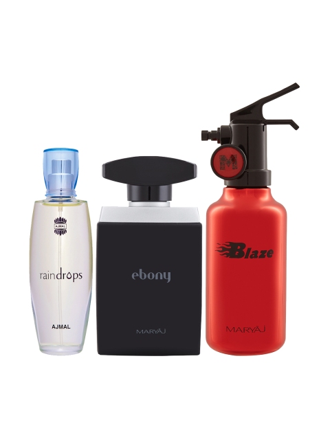 

Ajmal Unisex Set Of 3 Eau de Parfum, White
