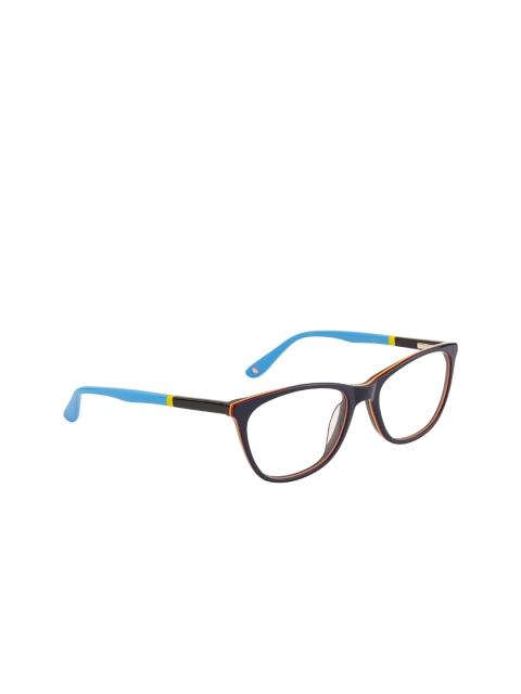 

Ted Smith Women Blue & Black Solid Full Rim Rectangle Frames TSF-156_C3