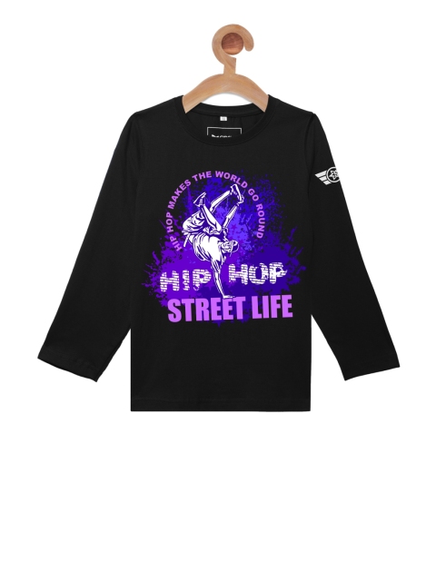 

Circle Square Unisex Black Printed Round Neck T-shirt