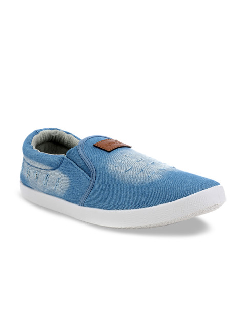 

Sparx Men Blue Slip-On Sneakers