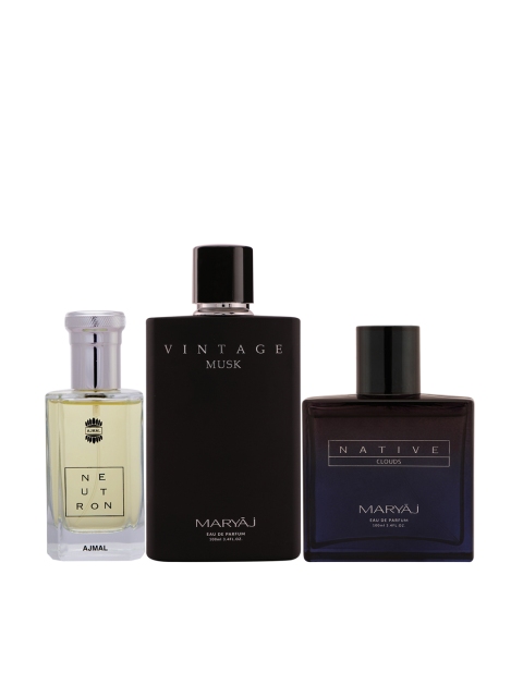 

Ajmal Unisex Set of 3 Perfumes 100ml, White