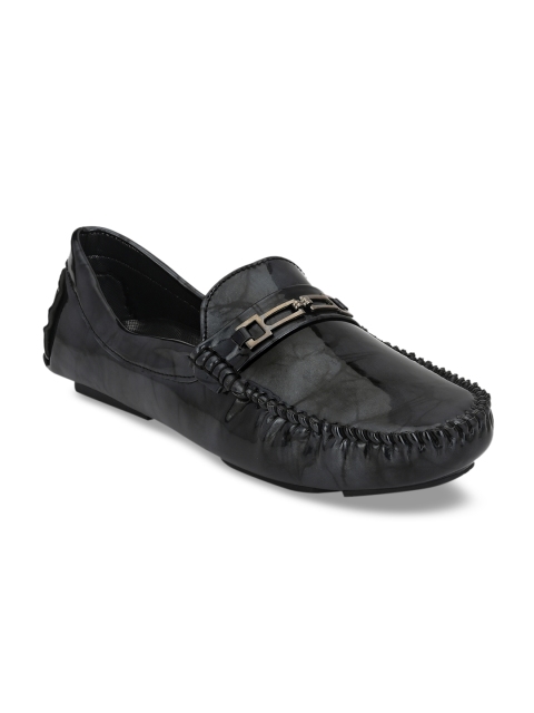 

John Karsun Men Black Lightweight Loafers