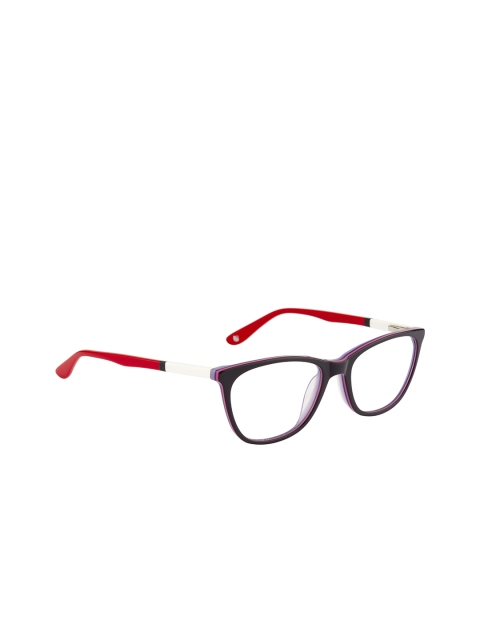 

Ted Smith Women Purple & Red Solid Full Rim Cateye Frames TSF-156_C2