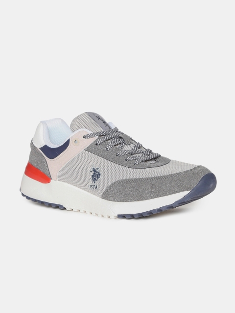

U.S. Polo Assn. Men Grey Sneakers