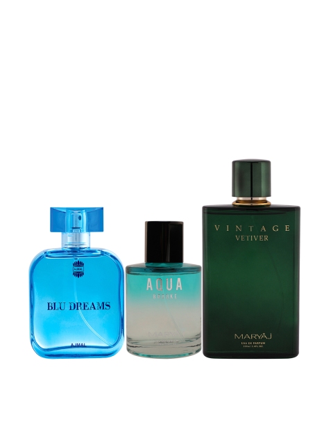 

Ajmal Unisex Set of 3 Perfumes 100ml, Blue