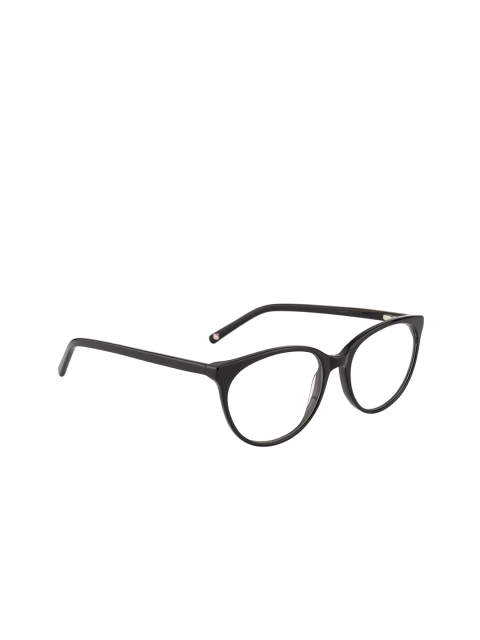 

Ted Smith Women Black Solid Full Rim Cateye Frames TSF-154_C1